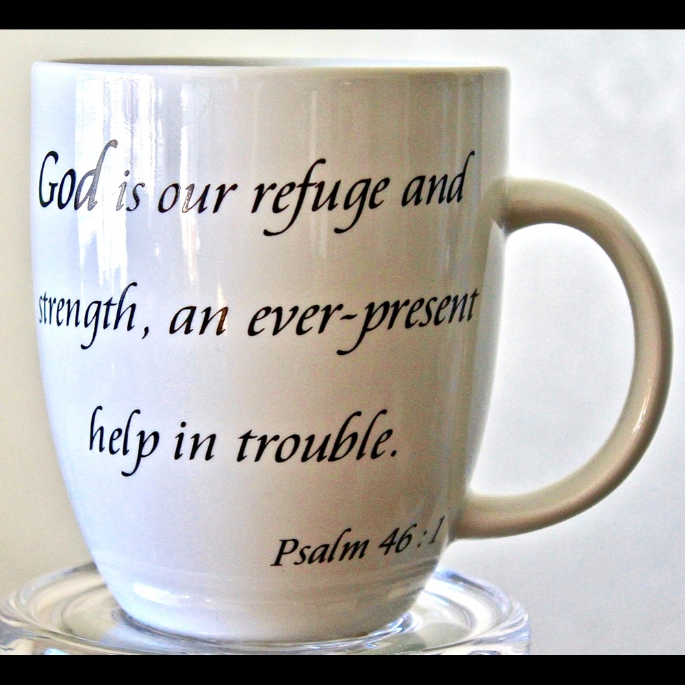 COVENTRY DAILY BLESSINGS MUG CUP PSALMS 46:1 NEW